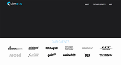 Desktop Screenshot of devartis.com